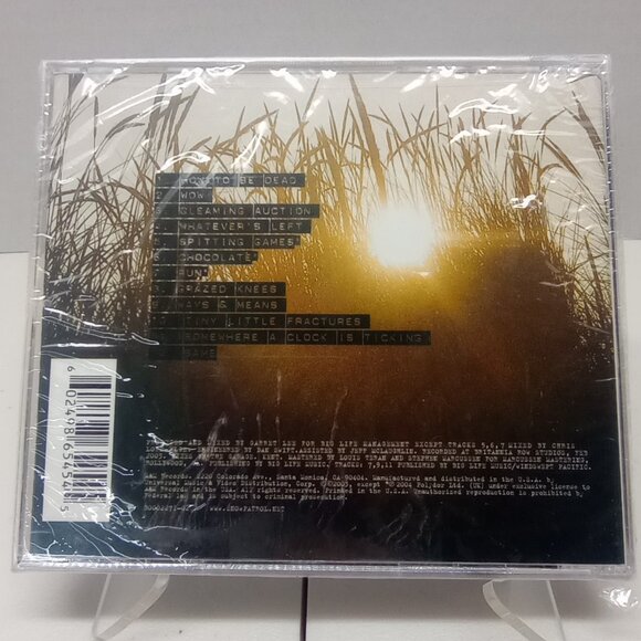 Snow Patrol Final Straw CD New & Sealed Includes Run Spitting Games Chocolate - Picture 2 of 2